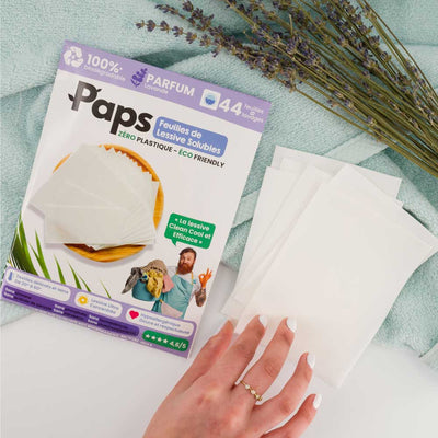 Lessive-papier PAPS (44 Feuilles)